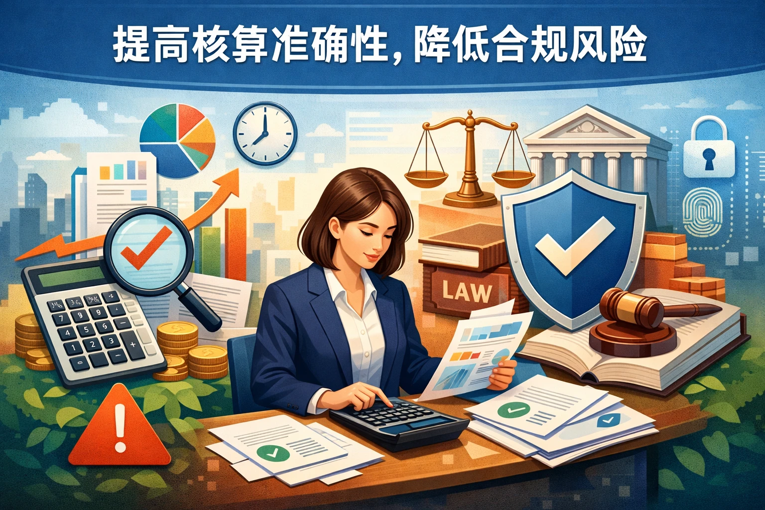 提高核算准确性,降低合规风险