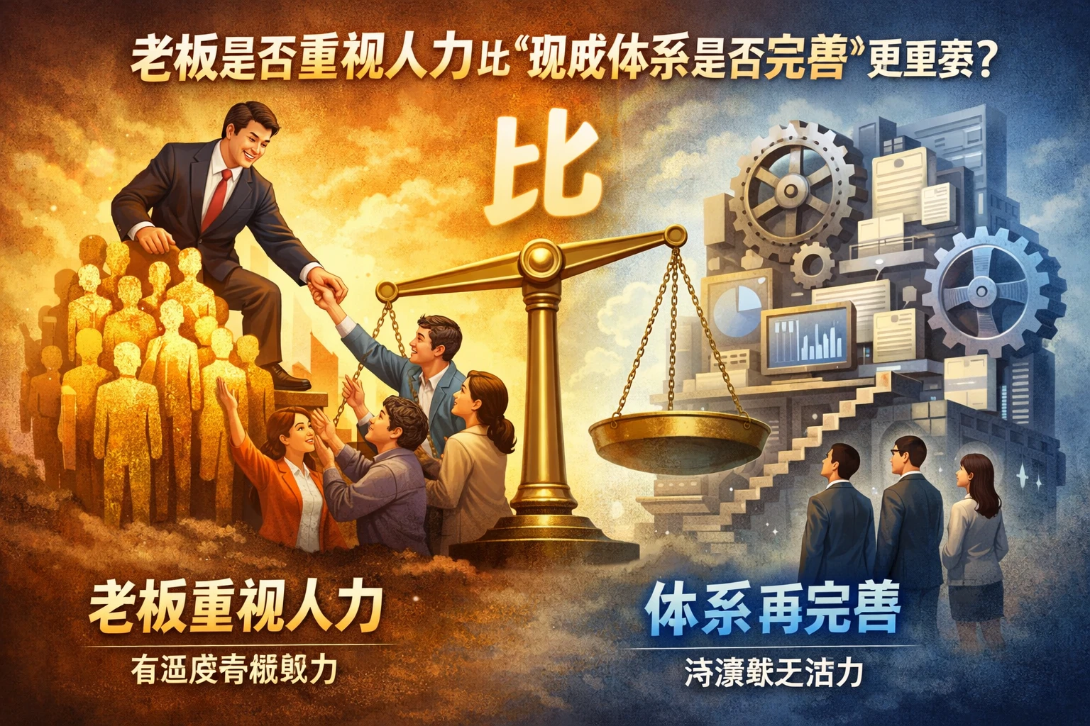 老板是否重视人力,比“现成体系是否完善”更重要