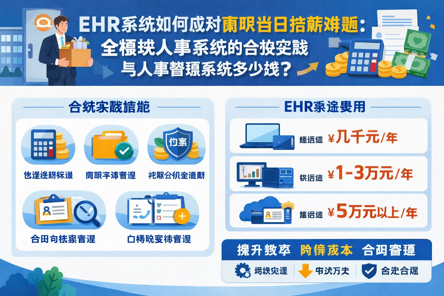 ehr系统如何应对离职当日结薪难题：全模块人事系统的合规实践与人事管理系统多少钱