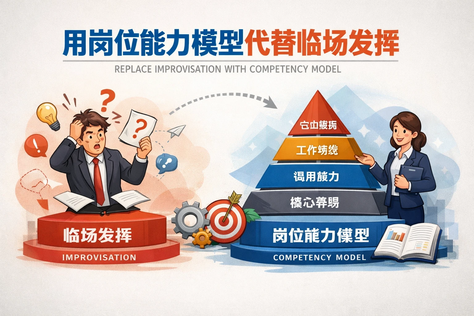 用岗位能力模型代替临场发挥