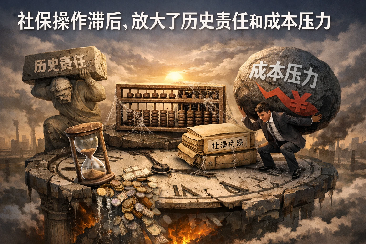 社保操作滞后,放大了历史责任和成本压力