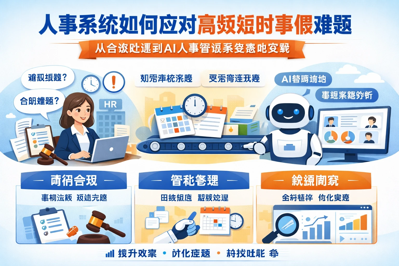 人事系统如何应对高频短时事假难题:从合规处理到AI人事管理系统落地实践