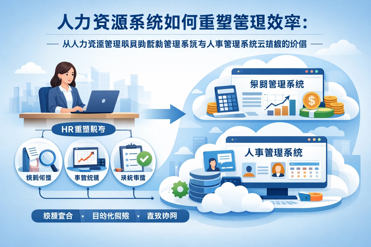 人力资源系统如何重塑管理效率:从人力资源管理职责到薪酬管理系统与人事管理系统云端版的价值