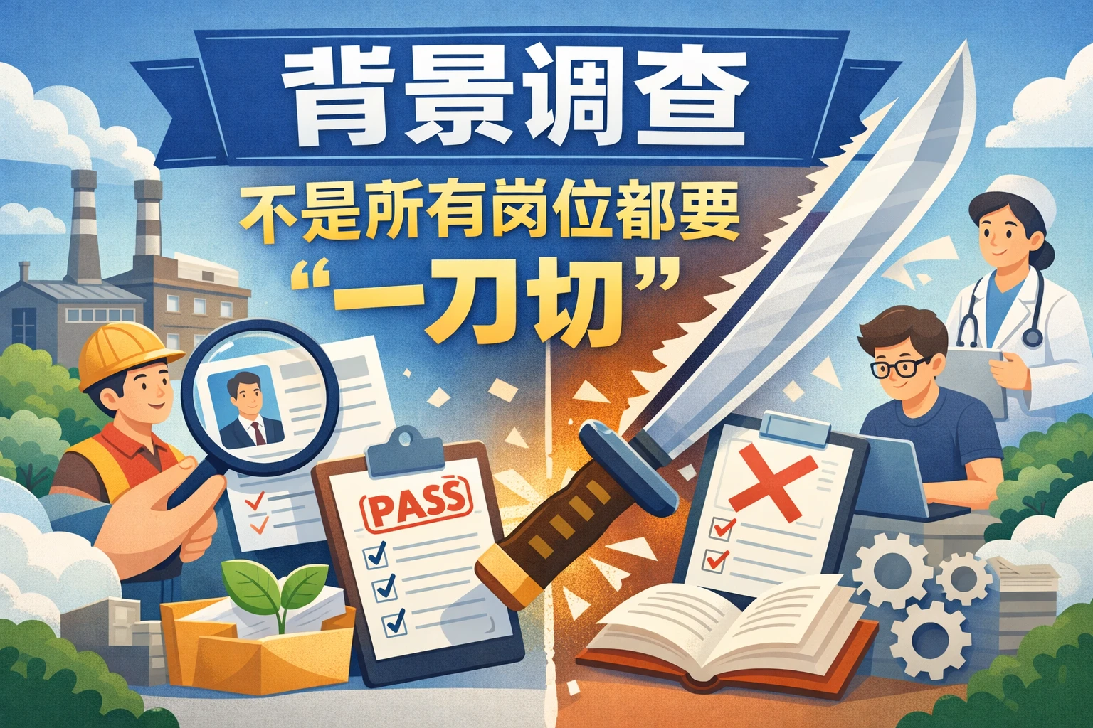 背景调查不是所有岗位都要“一刀切”