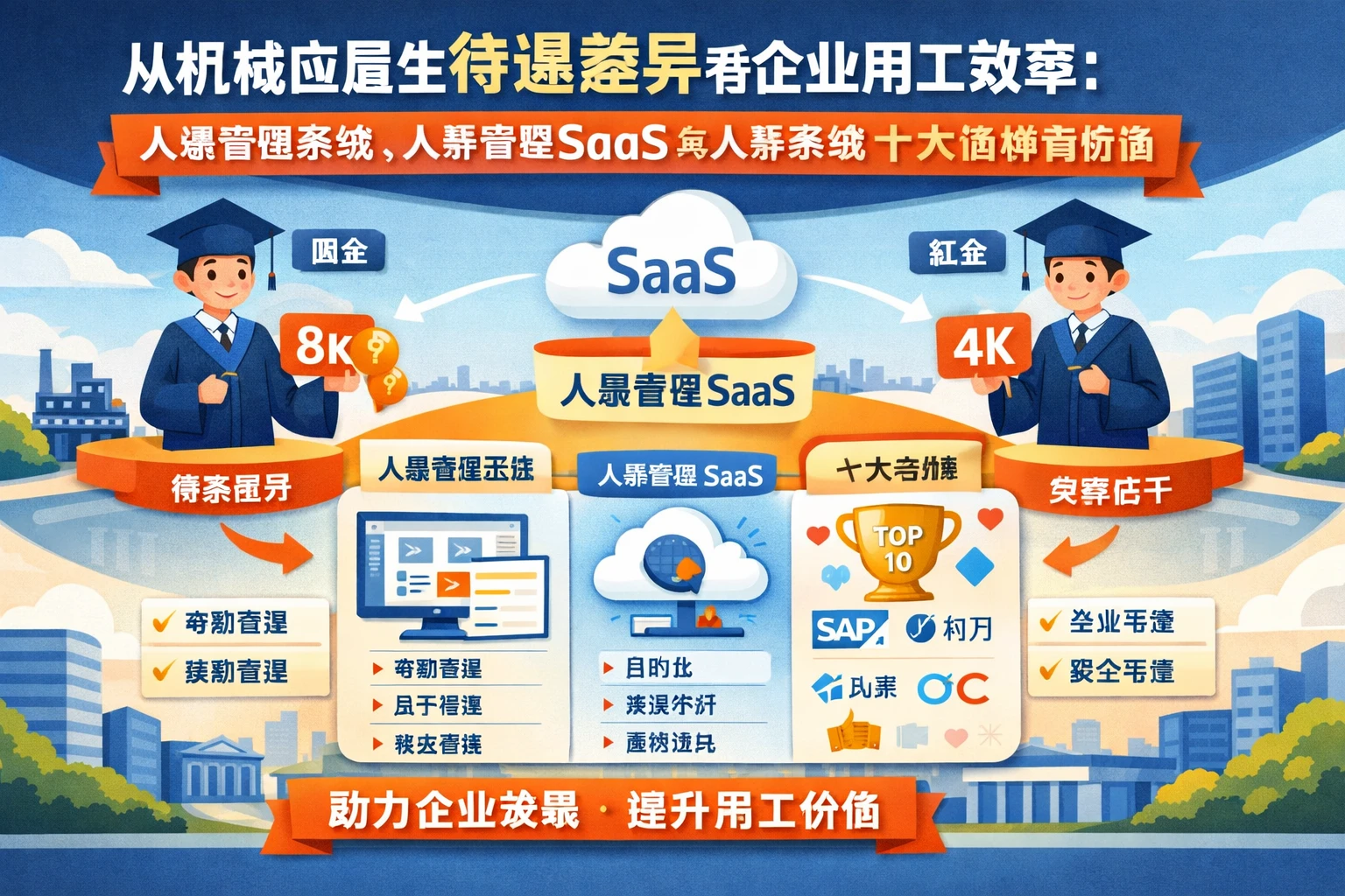 从机械应届生待遇差异看企业用工效率：人事管理系统、人事管理SaaS与人事系统十大品牌的价值