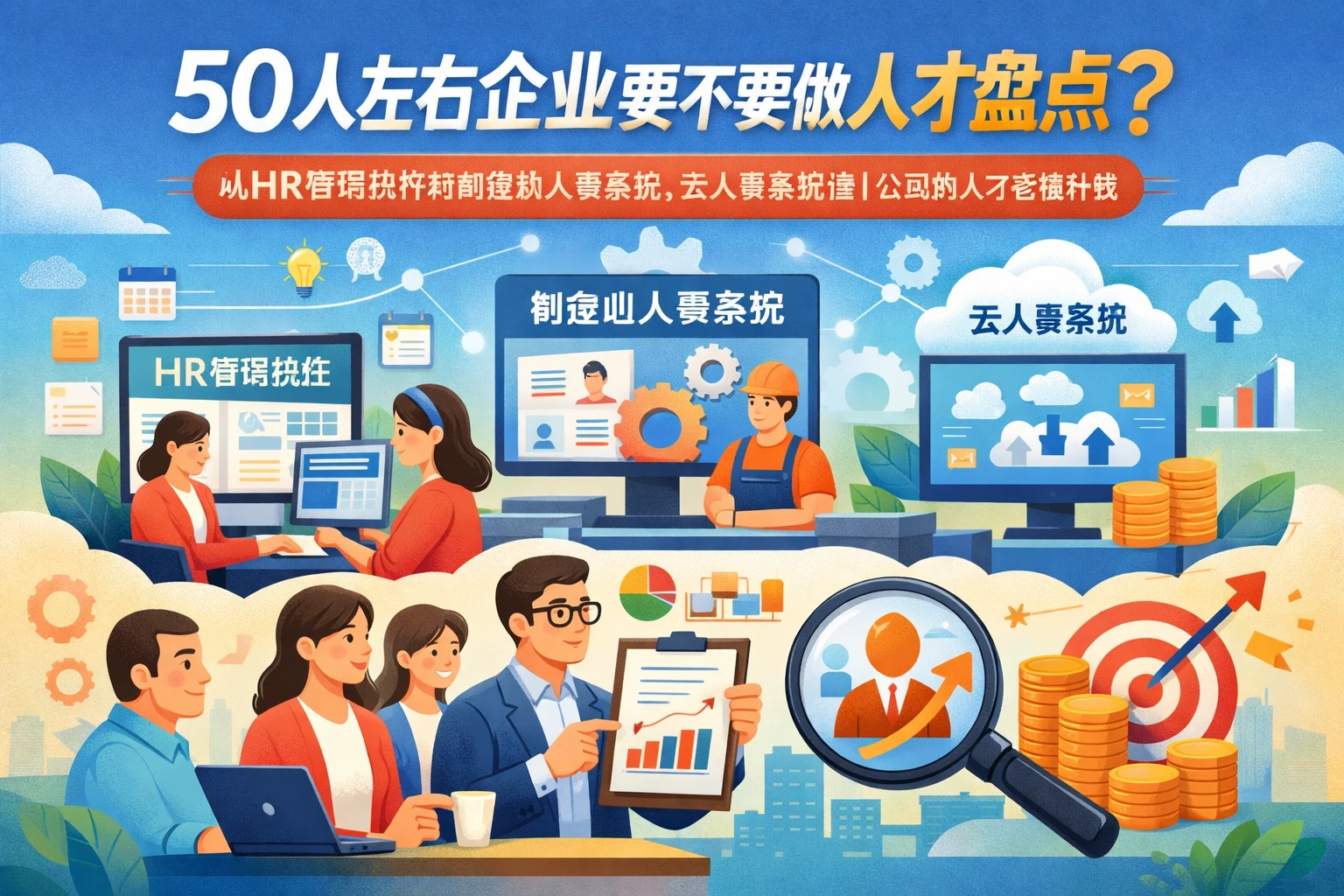 50人左右企业要不要做人才盘点?从HR管理软件到制造业人事系统、云人事系统看小公司的人才管理升级