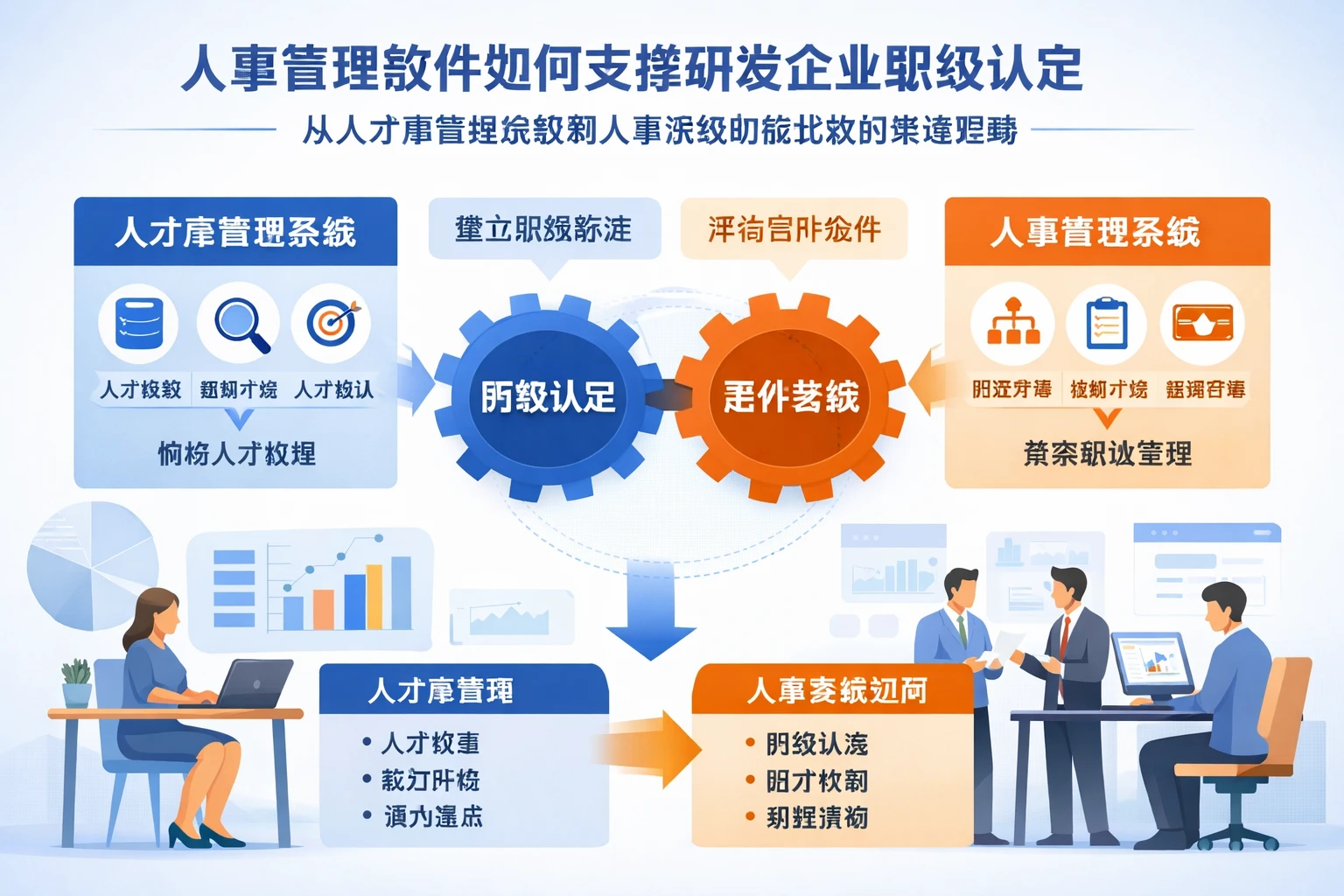 人事管理软件如何支撑研发企业职级认定：从人才库管理系统到人事系统功能比较的落地思路