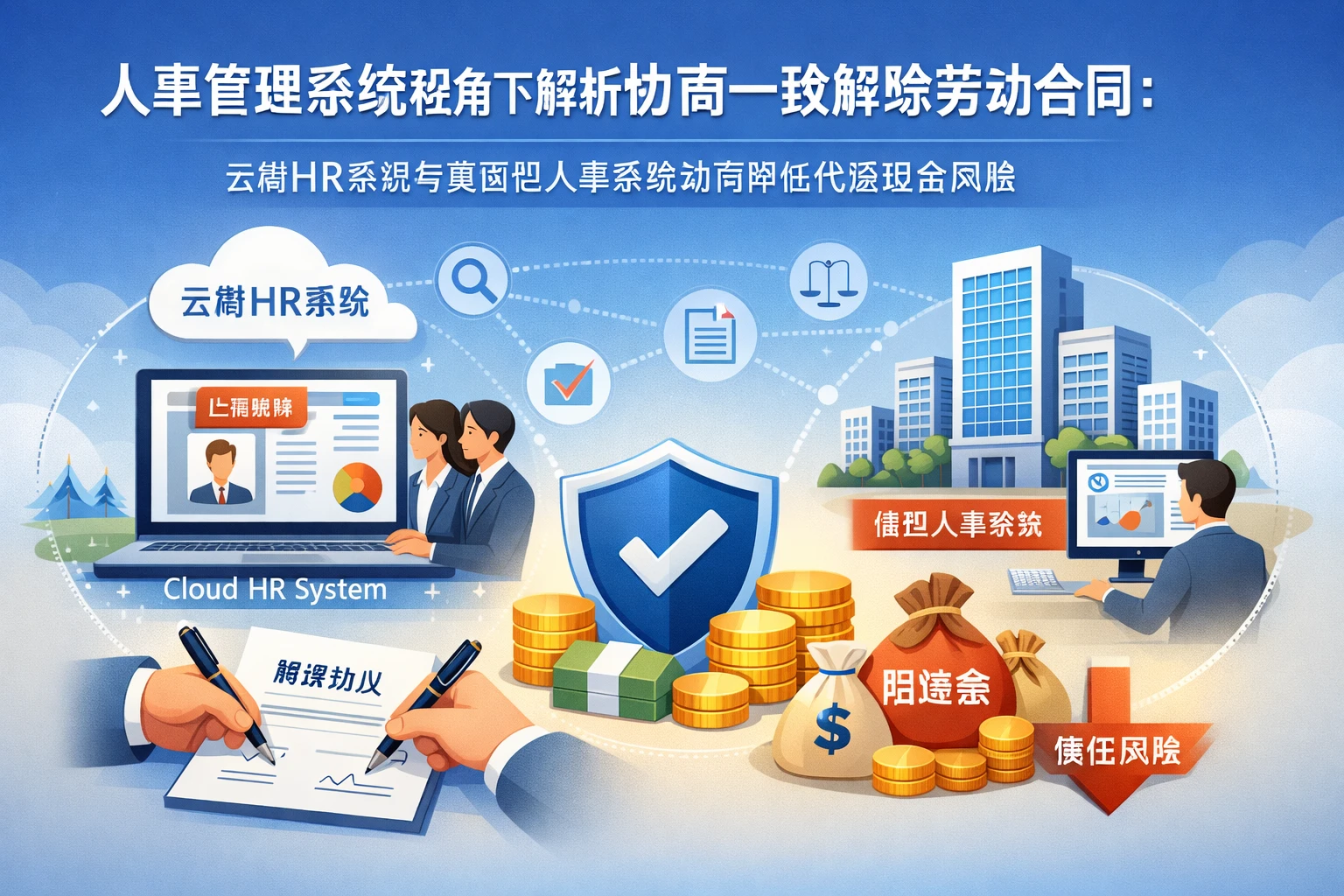 人事管理系统视角下解析协商一致解除劳动合同：云端HR系统与集团型人事系统如何降低代通知金风险