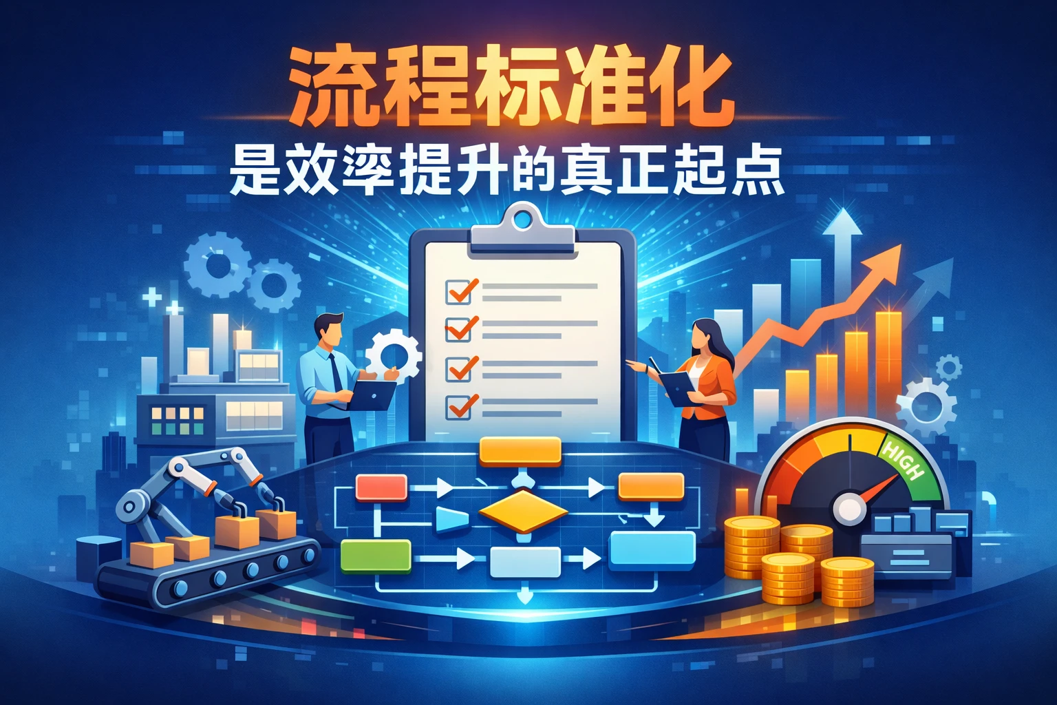 流程标准化是效率提升的真正起点