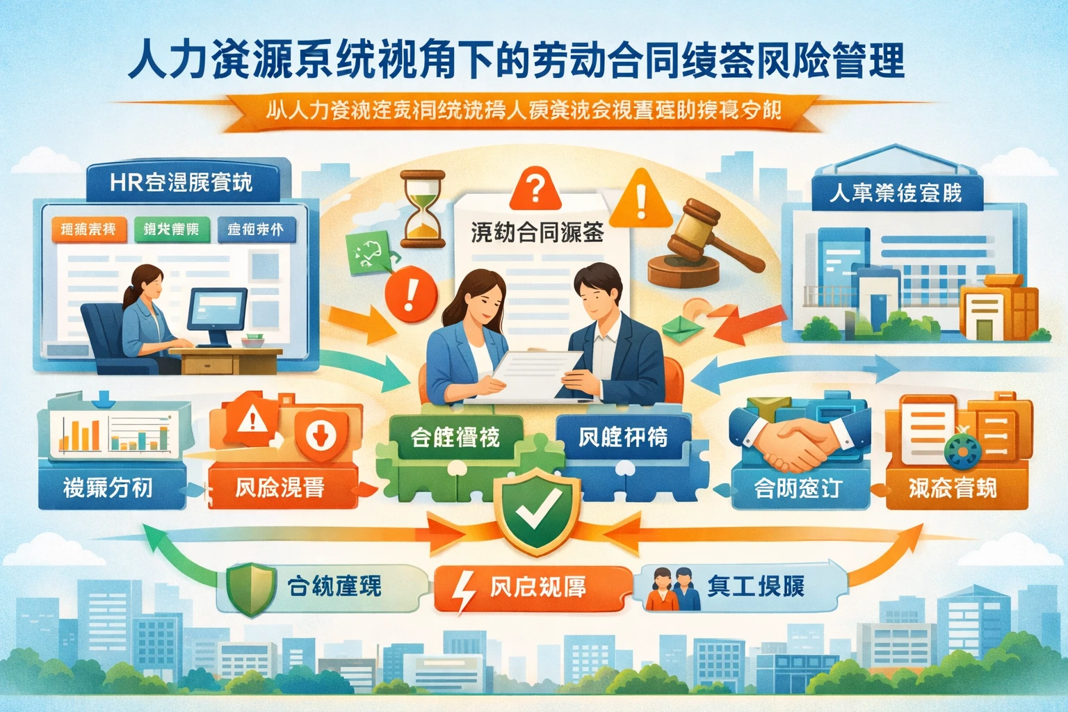 人力资源系统视角下的劳动合同续签风险管理：从人力资源全流程系统到人事系统实施服务的落地实践