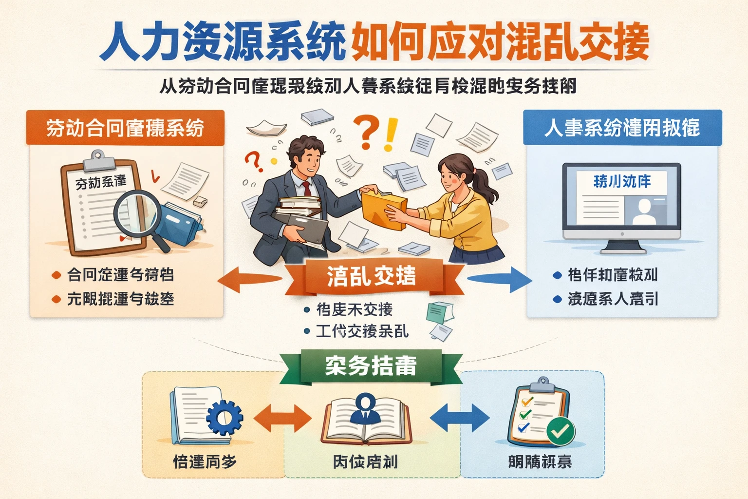 人力资源系统如何应对混乱交接:从劳动合同管理系统到人事系统使用教程的实务指南