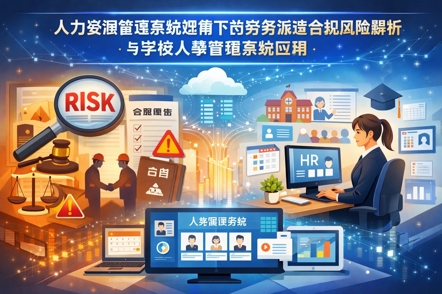 人力资源管理系统视角下的劳务派遣合规风险解析与学校人事管理系统应用