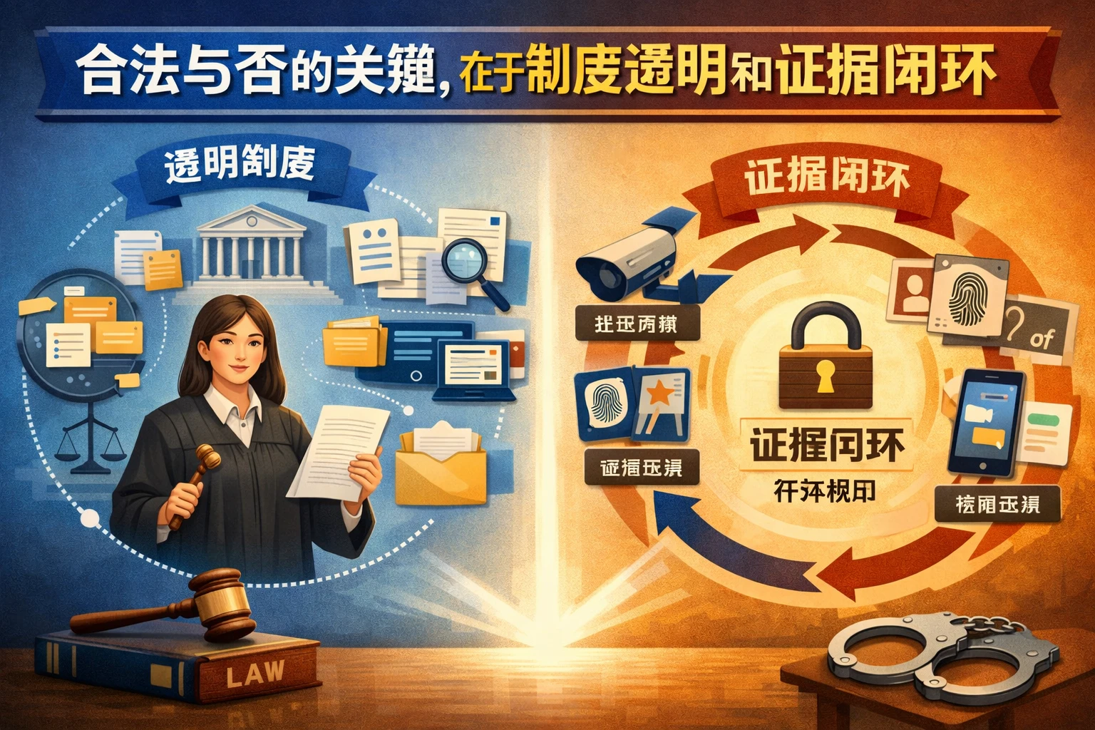 合法与否的关键，在于制度透明和证据闭环