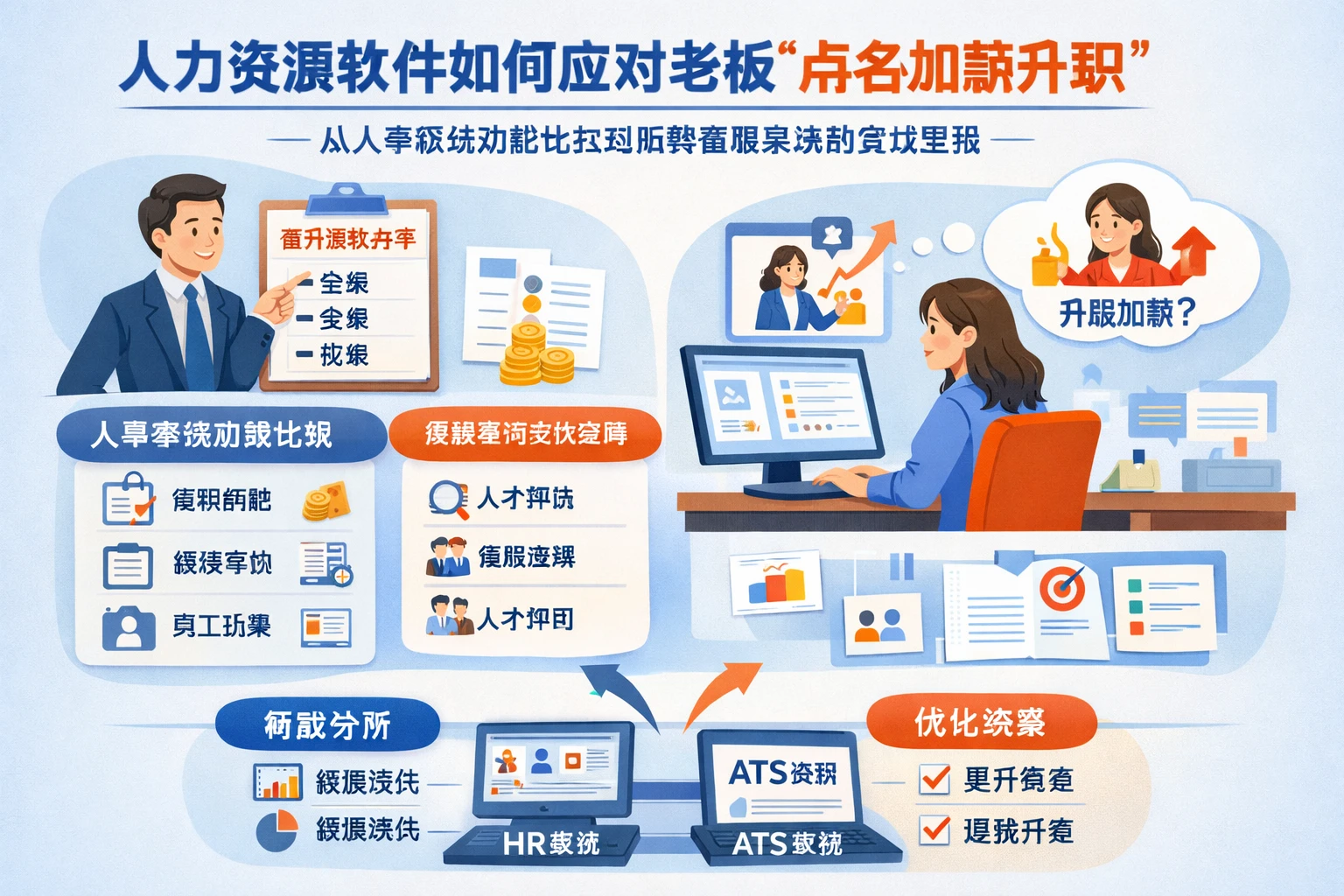 人力资源软件如何应对老板“点名加薪升职”：从人事系统功能比较到招聘管理系统的实战思路