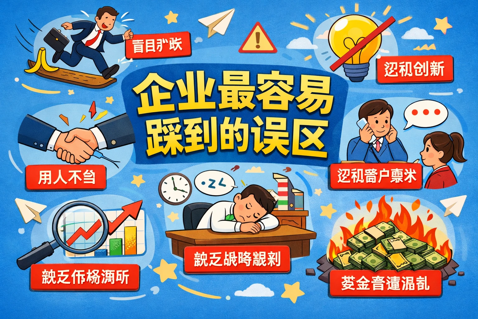 企业最容易踩到的误区
