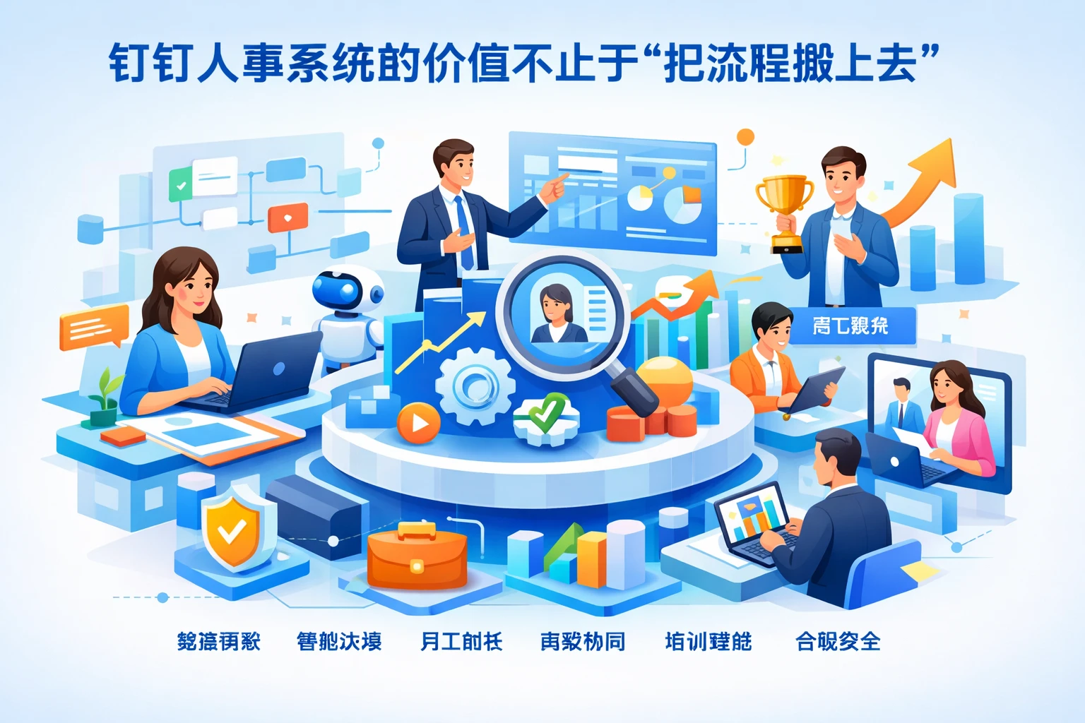 钉钉人事系统的价值不止于“把流程搬上去”