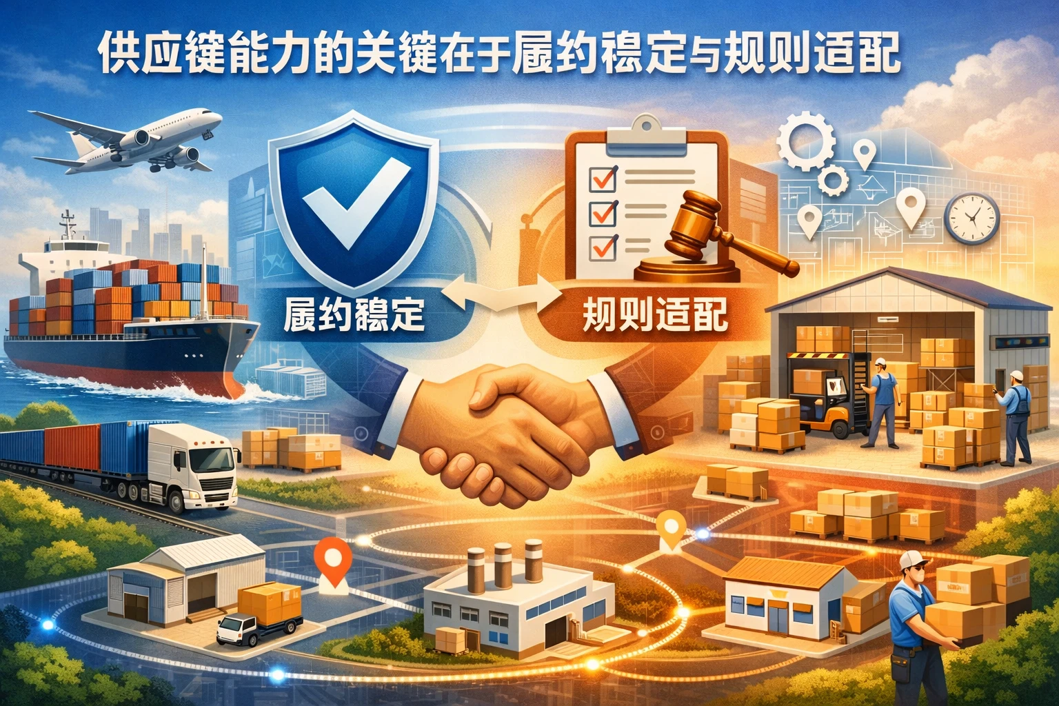 供应链能力的关键在于履约稳定与规则适配