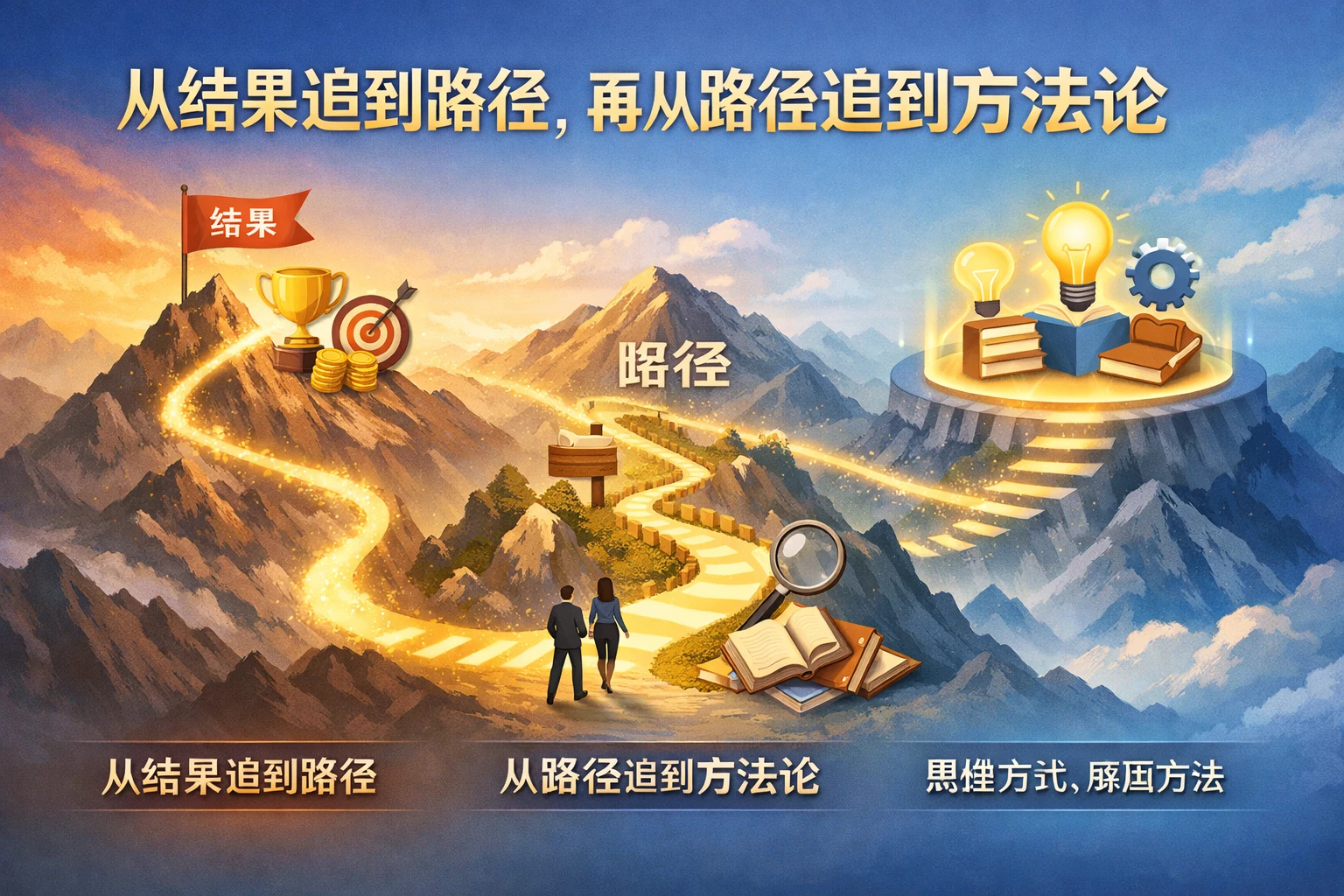从结果追到路径，再从路径追到方法论