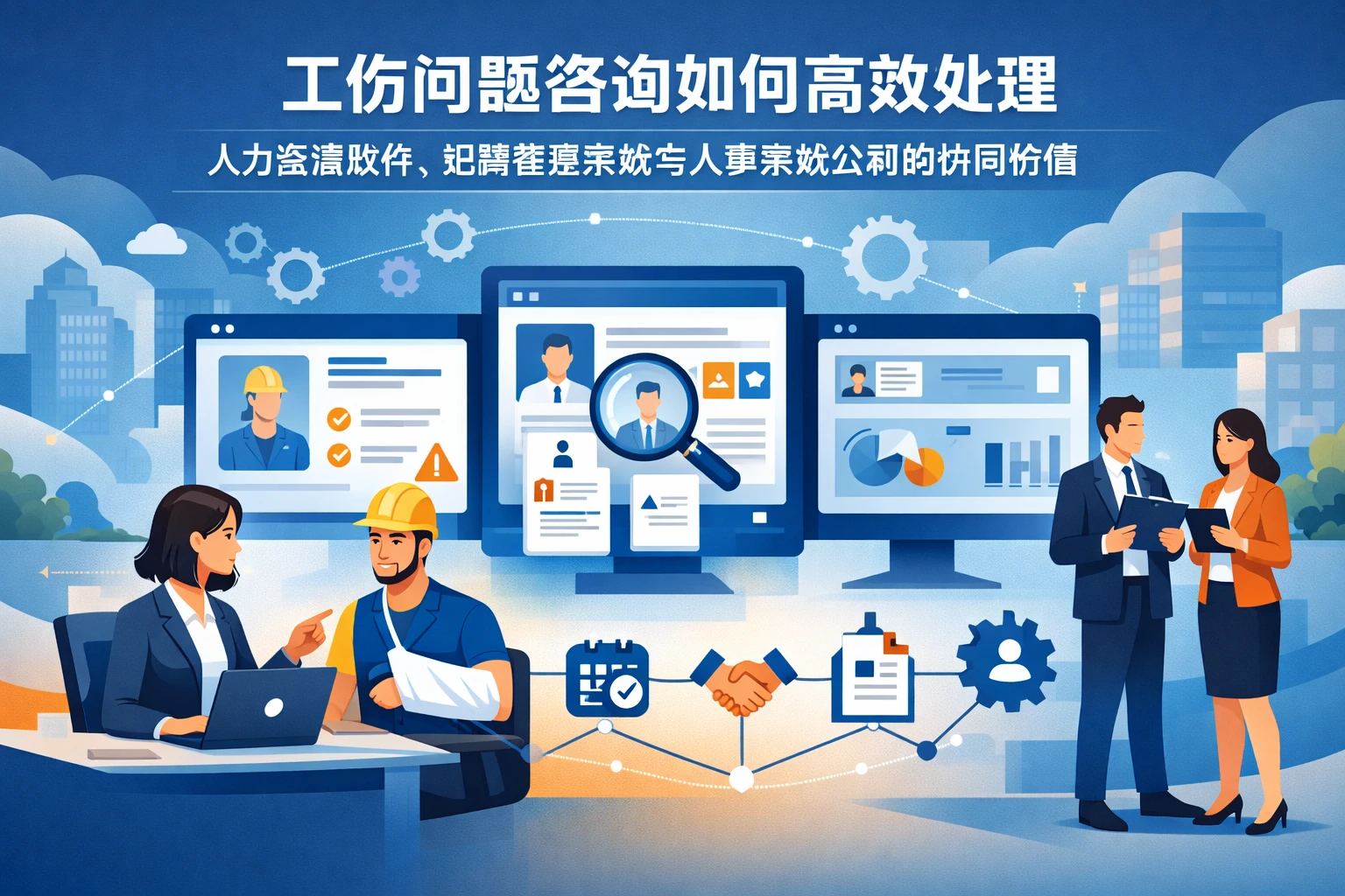 工伤问题咨询如何高效处理：人力资源软件、招聘管理系统与人事系统公司的协同价值