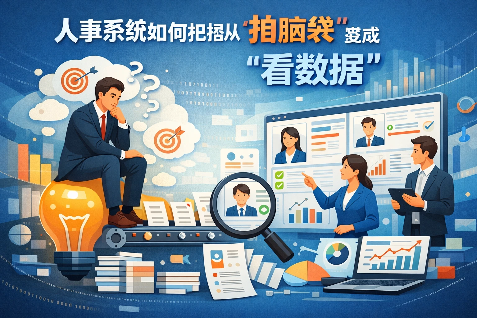 人事系统如何把招聘从“拍脑袋”变成“看数据”
