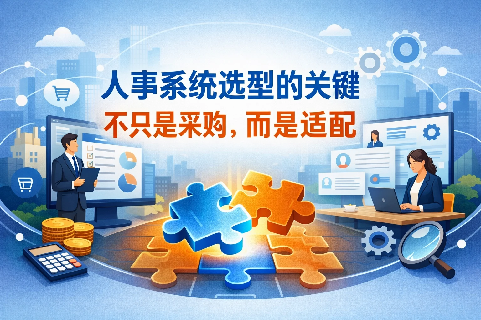人事系统选型的关键不只是采购,而是适配