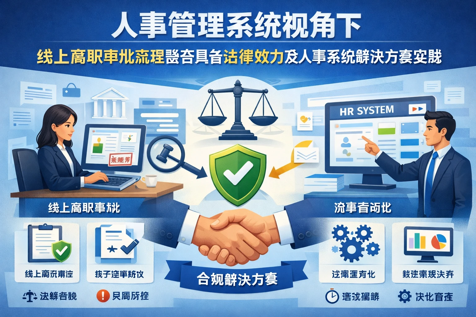 人事管理系统视角下，线上离职审批流程是否具备法律效力及人事系统解决方案实践