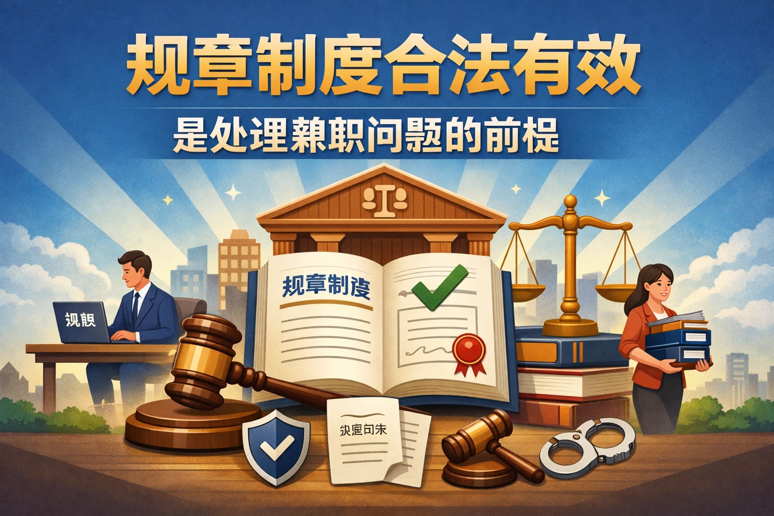 规章制度合法有效，是处理兼职问题的前提