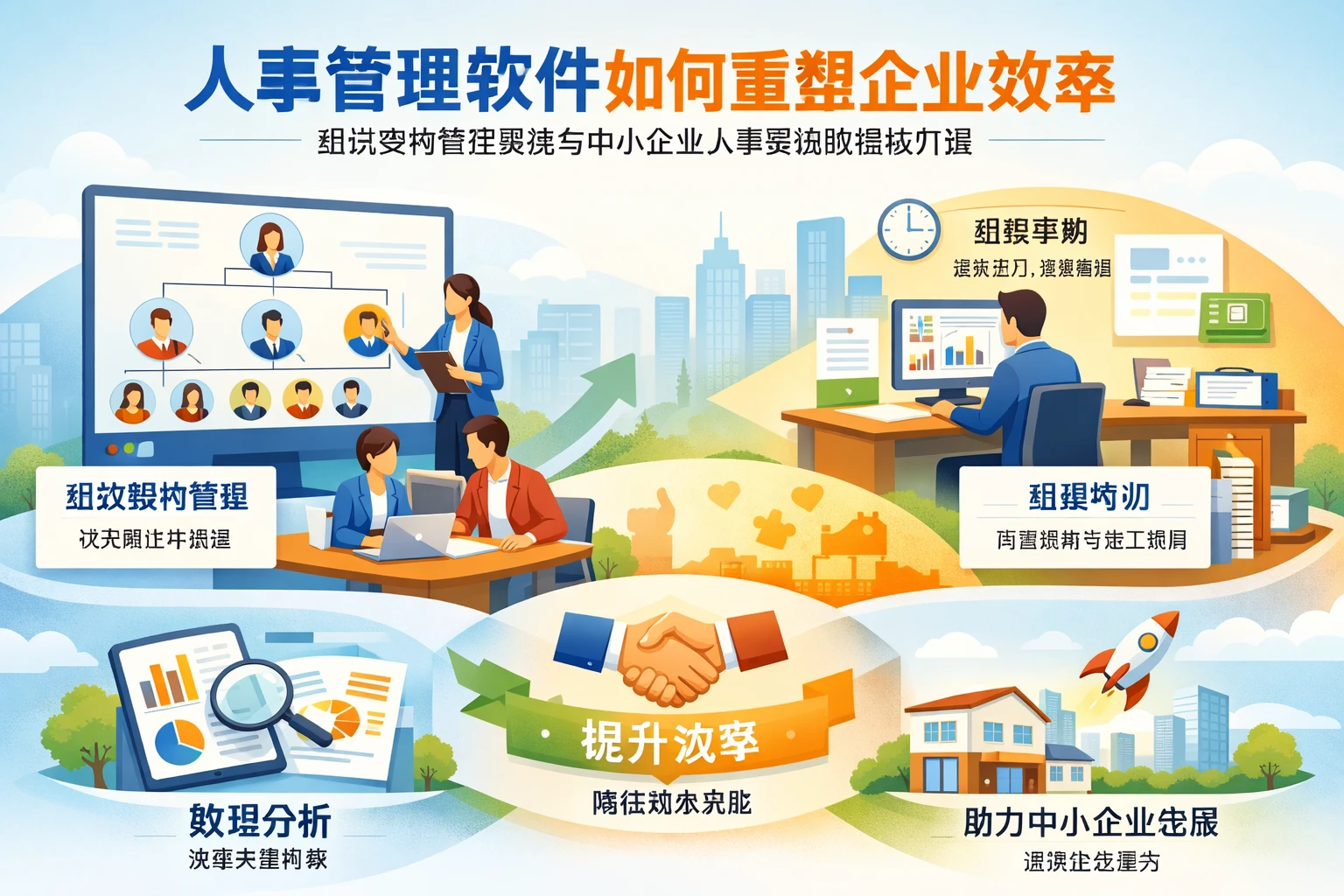 人事管理软件如何重塑企业效率：组织架构管理系统与中小企业人事系统的落地价值