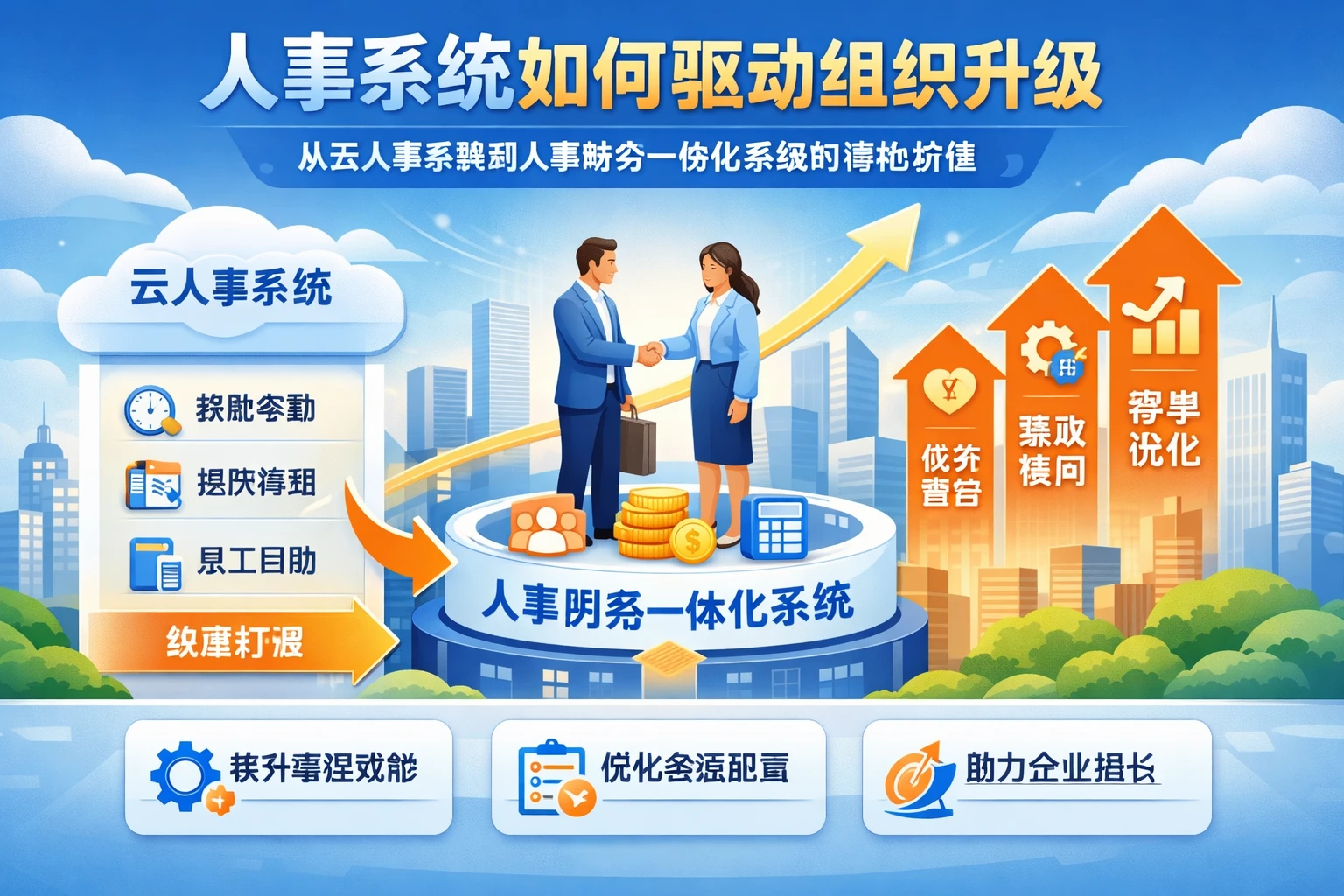 人事系统如何驱动组织升级：从云人事系统到人事财务一体化系统的落地价值