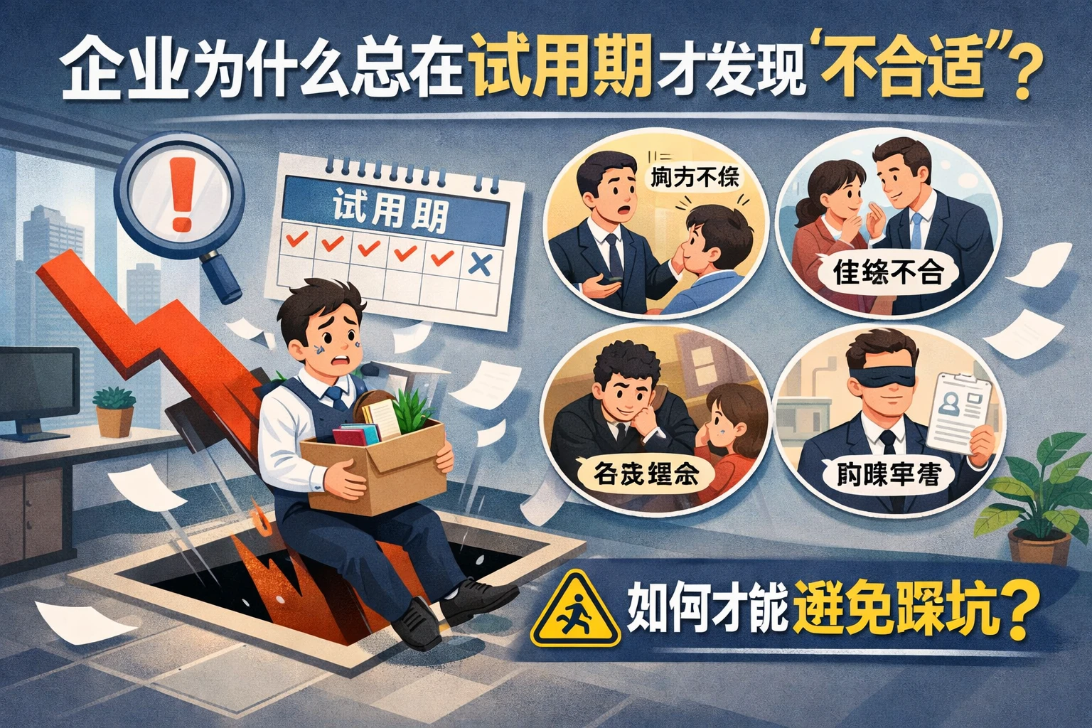企业为什么总在试用期才发现“不合适”