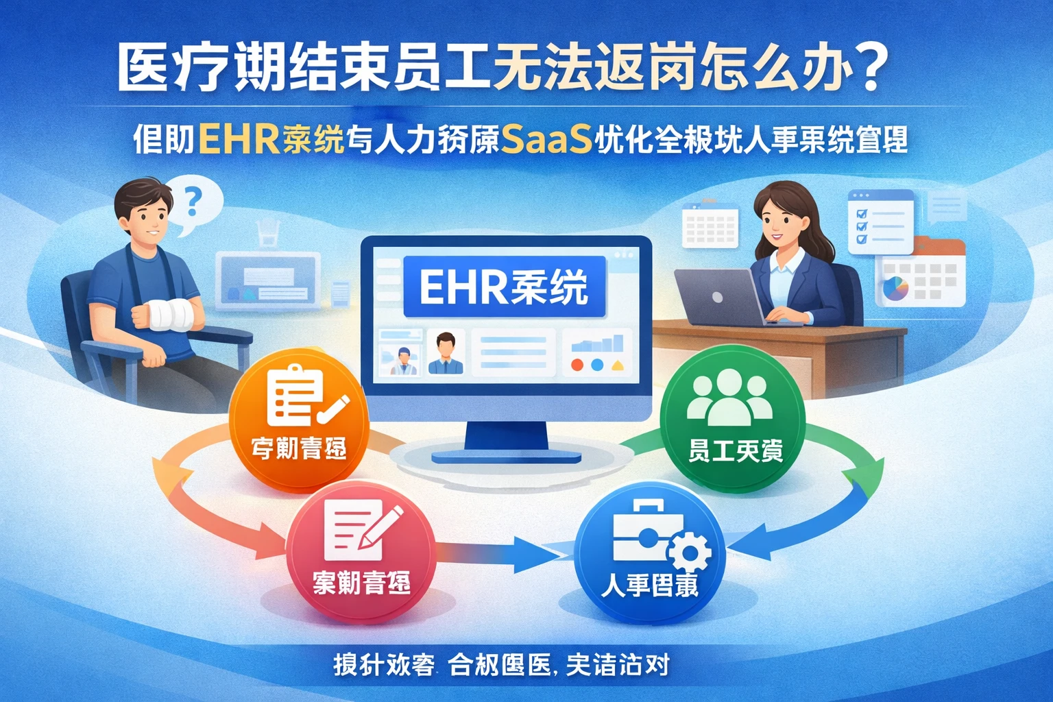 医疗期结束员工无法返岗怎么办？借助ehr系统与人力资源SaaS优化全模块人事系统管理