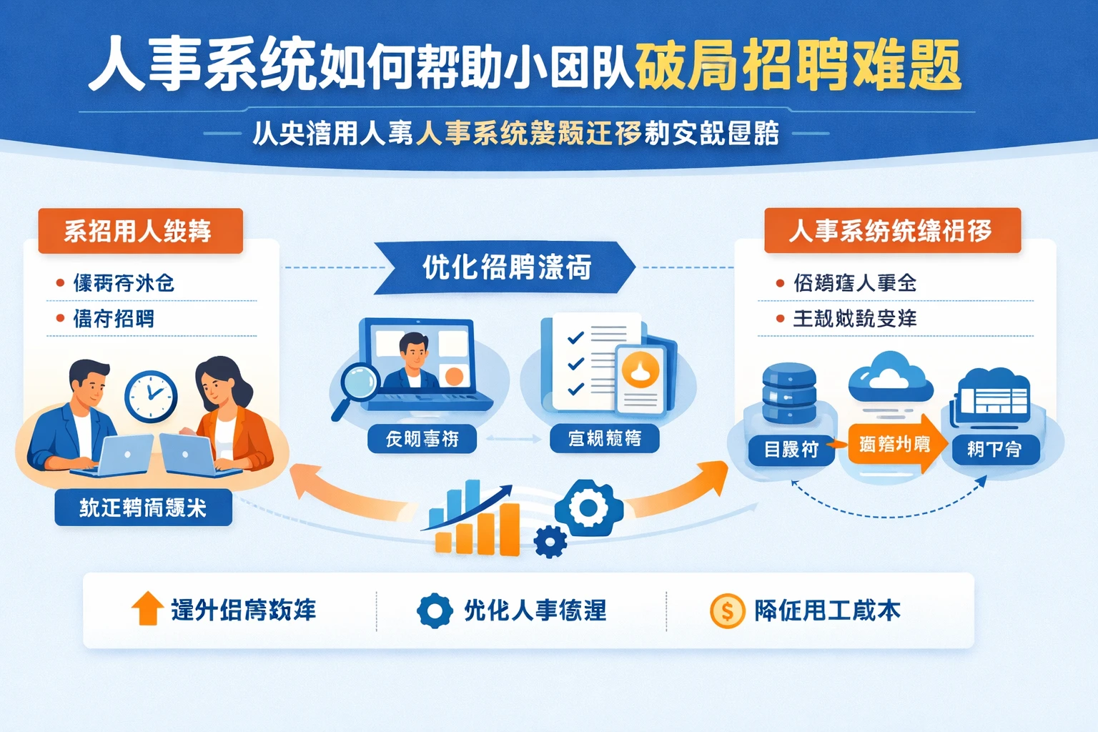 人事系统如何帮助小团队破局招聘难题:从灵活用人到人事系统数据迁移的实战思路