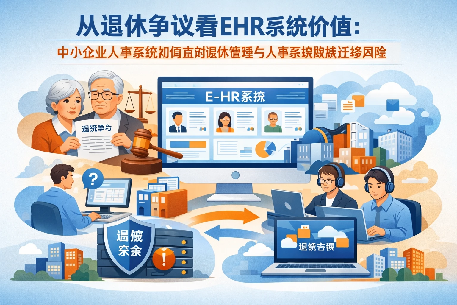从退休争议看ehr系统价值：中小企业人事系统如何应对退休管理与人事系统数据迁移风险