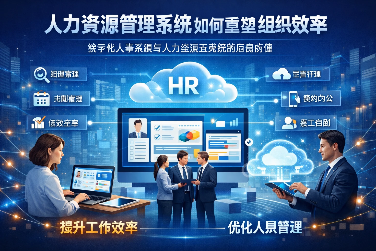 人力资源管理系统如何重塑组织效率:数字化人事系统与人力资源云系统的应用价值