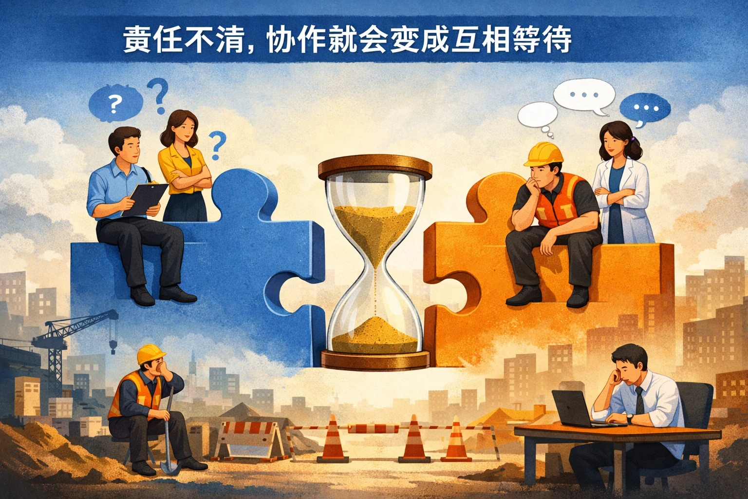 责任不清，协作就会变成互相等待