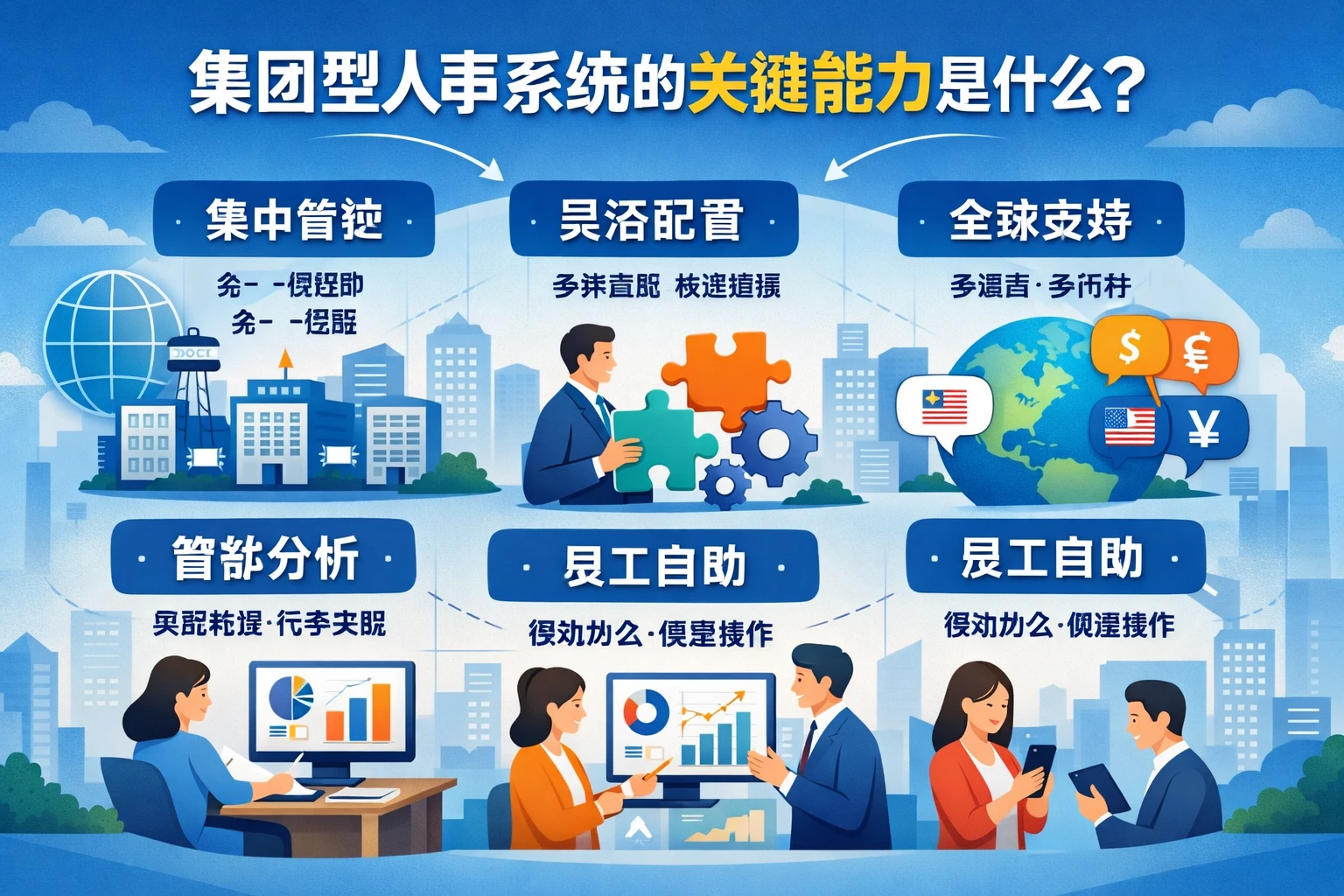 集团型人事系统的关键能力是什么