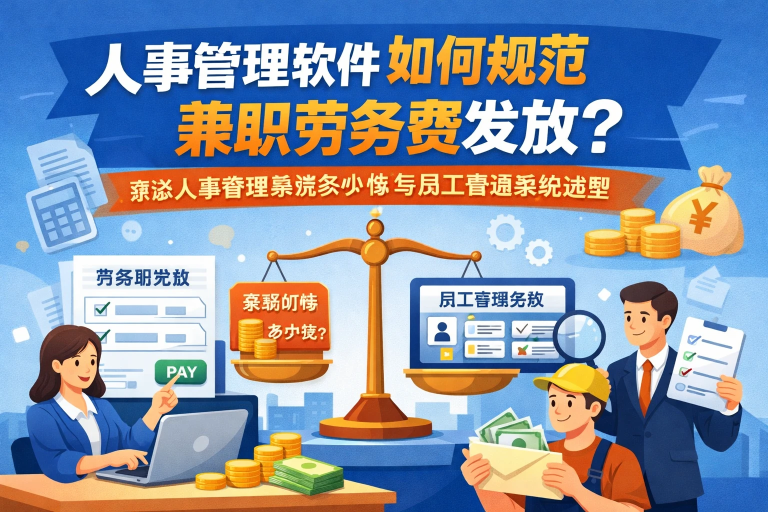 人事管理软件如何规范兼职劳务费发放？兼谈人事管理系统多少钱与员工管理系统选型