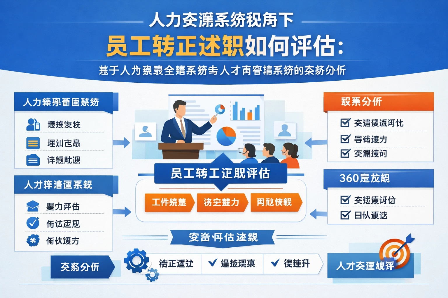 人力资源系统视角下，员工转正述职如何评估：基于人力资源全流程系统与人才库管理系统的实务分析