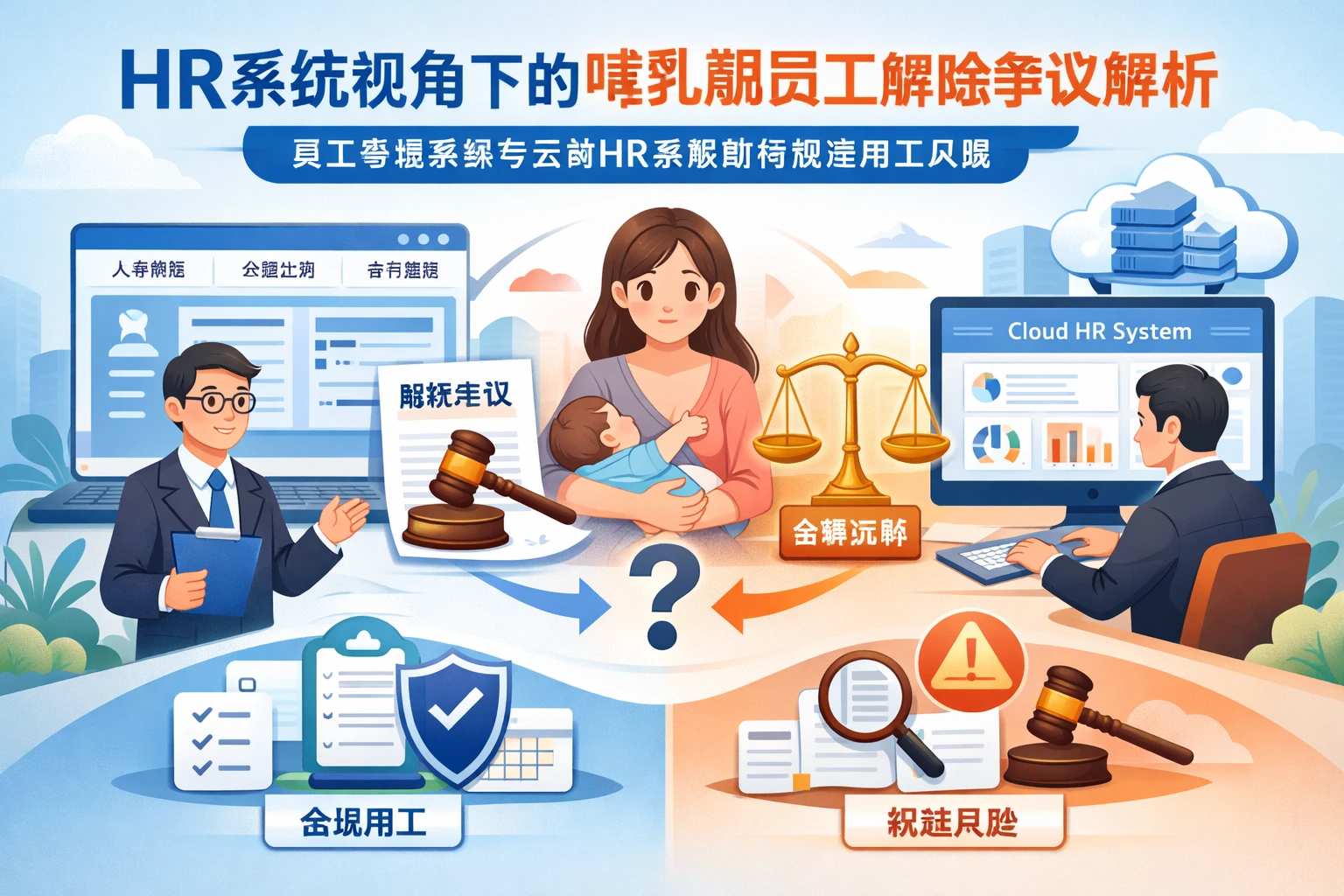 HR系统视角下的哺乳期员工解除争议解析：员工管理系统与云端HR系统如何规范用工风险