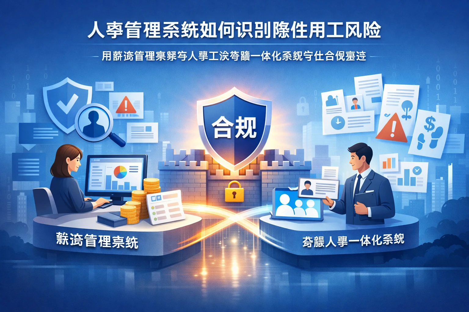 人事管理系统如何识别隐性用工风险:用薪资管理系统与人事工资考勤一体化系统守住合规底线