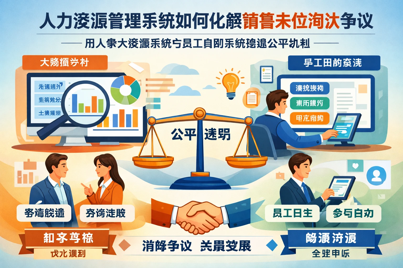 人力资源管理系统如何化解销售末位淘汰争议：用人事大数据系统与员工自助系统搭建公平机制