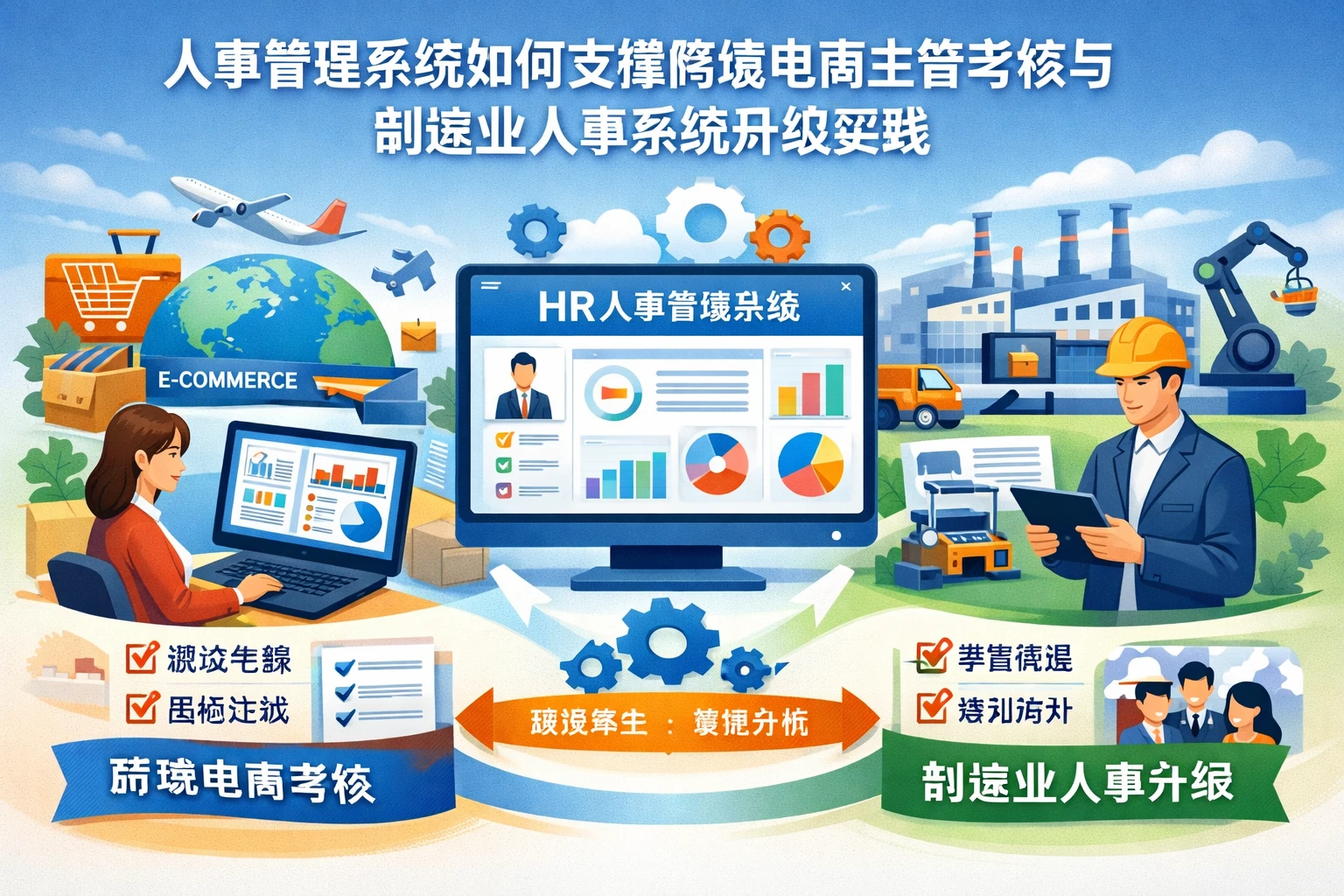 人事管理系统如何支撑跨境电商主管考核与制造业人事系统升级实践