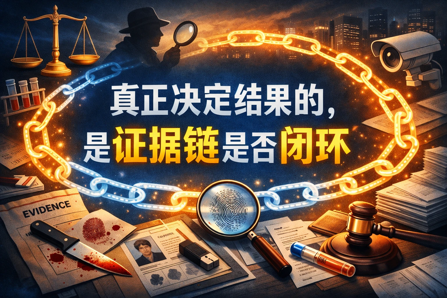 真正决定结果的,是证据链是否闭环