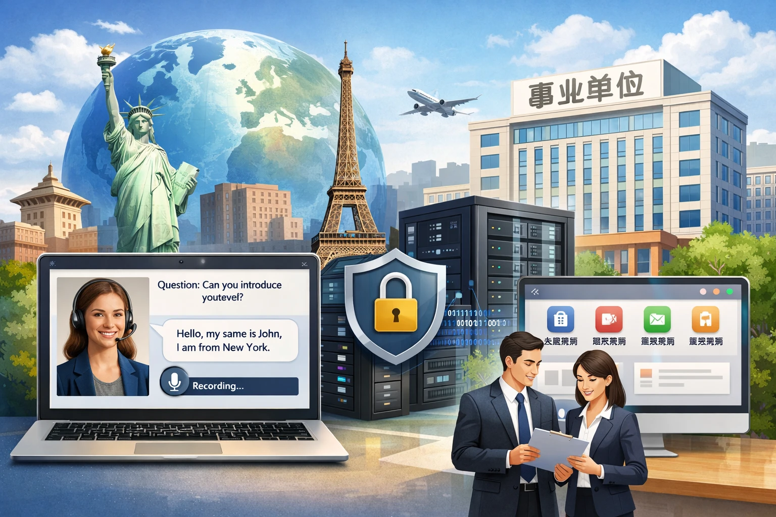 人事管理软件如何解决海外派遣招聘难题：从口语测评到人事系统私有化部署与事业单位人事系统建设