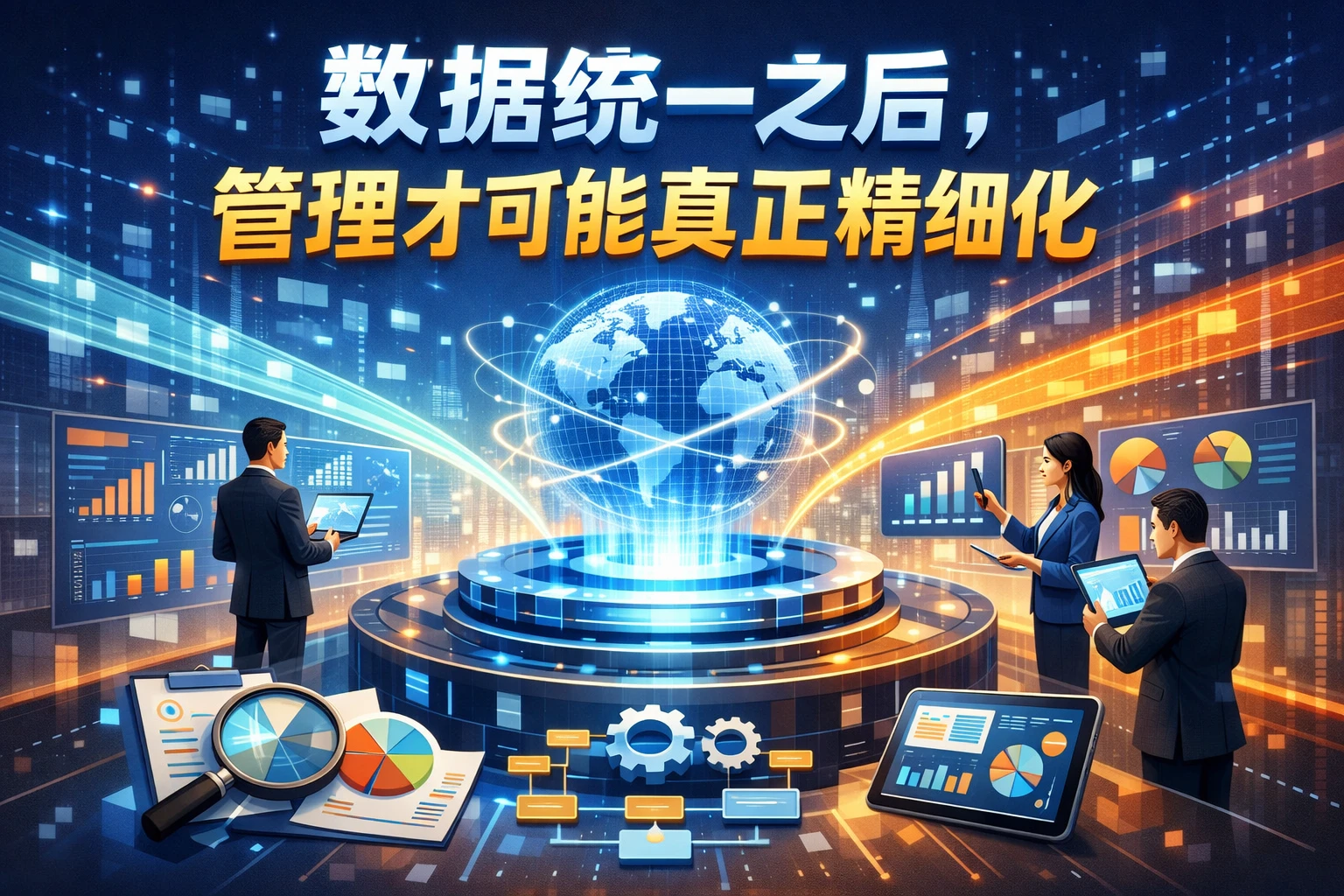 数据统一之后,管理才可能真正精细化