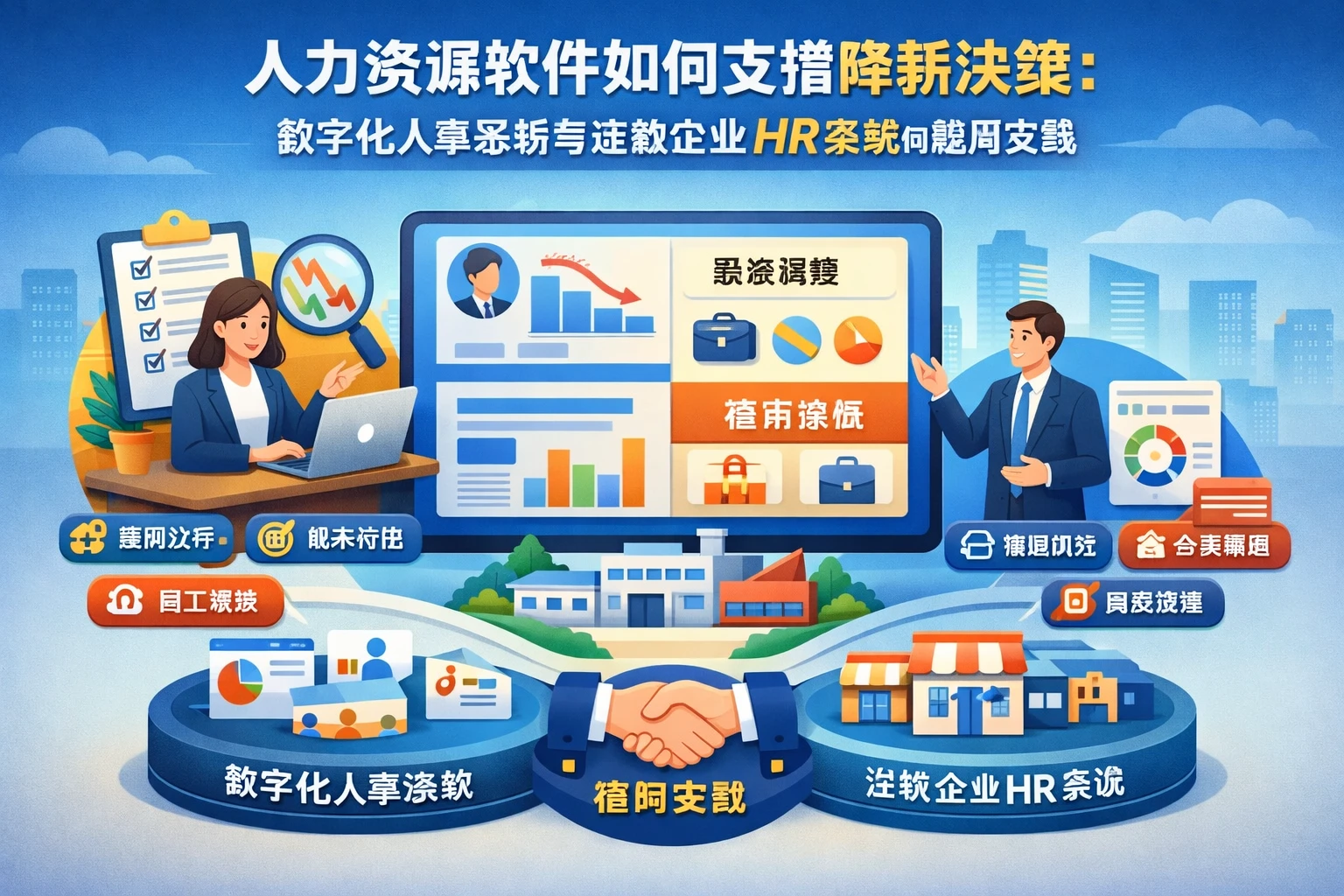 人力资源软件如何支撑降薪决策:数字化人事系统与连锁企业HR系统的稳岗实践