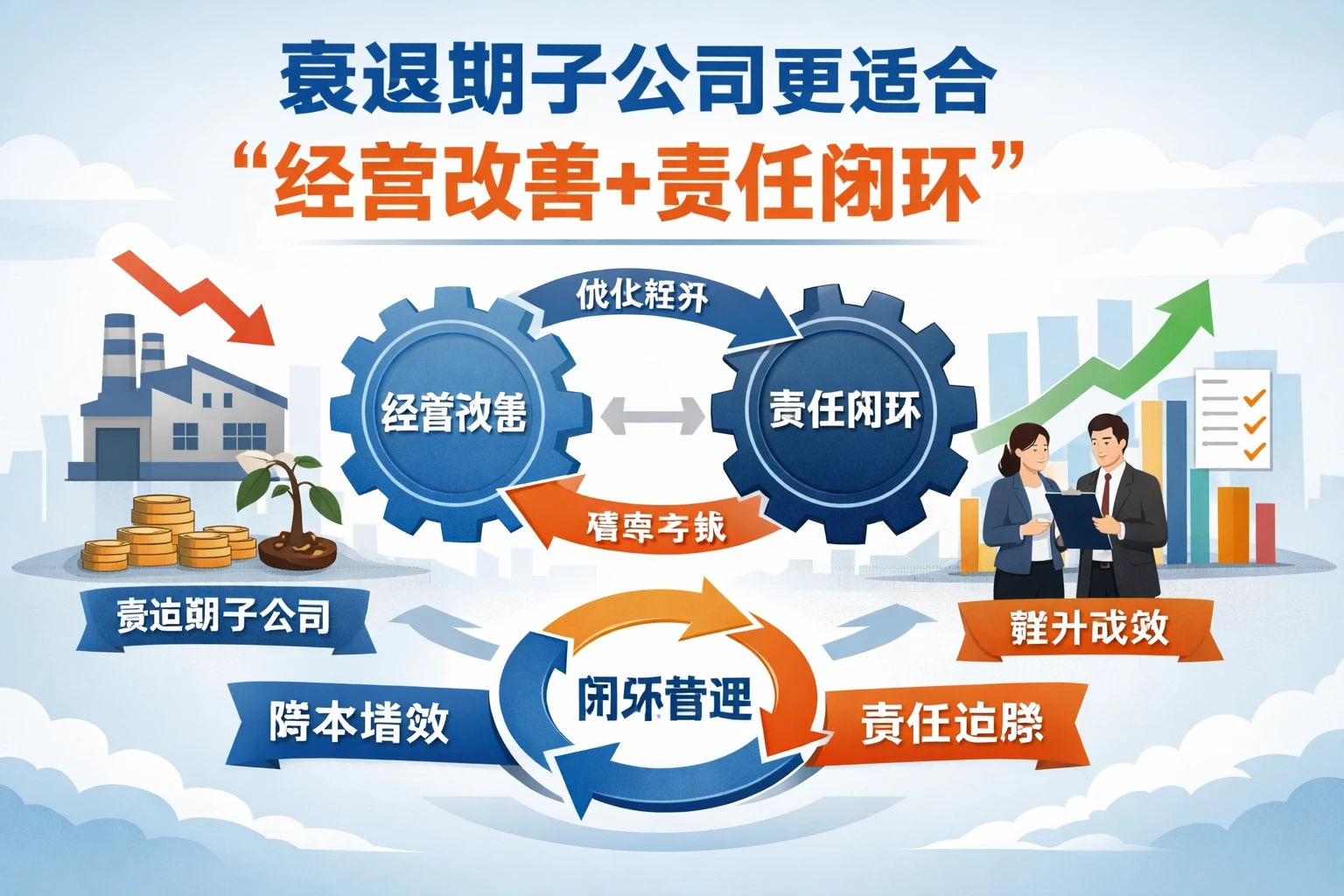 衰退期子公司更适合“经营改善+责任闭环”