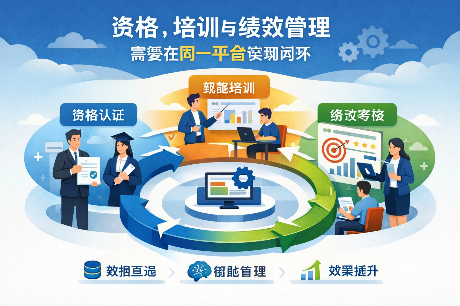 资格、培训与绩效管理,需要在同一平台实现闭环