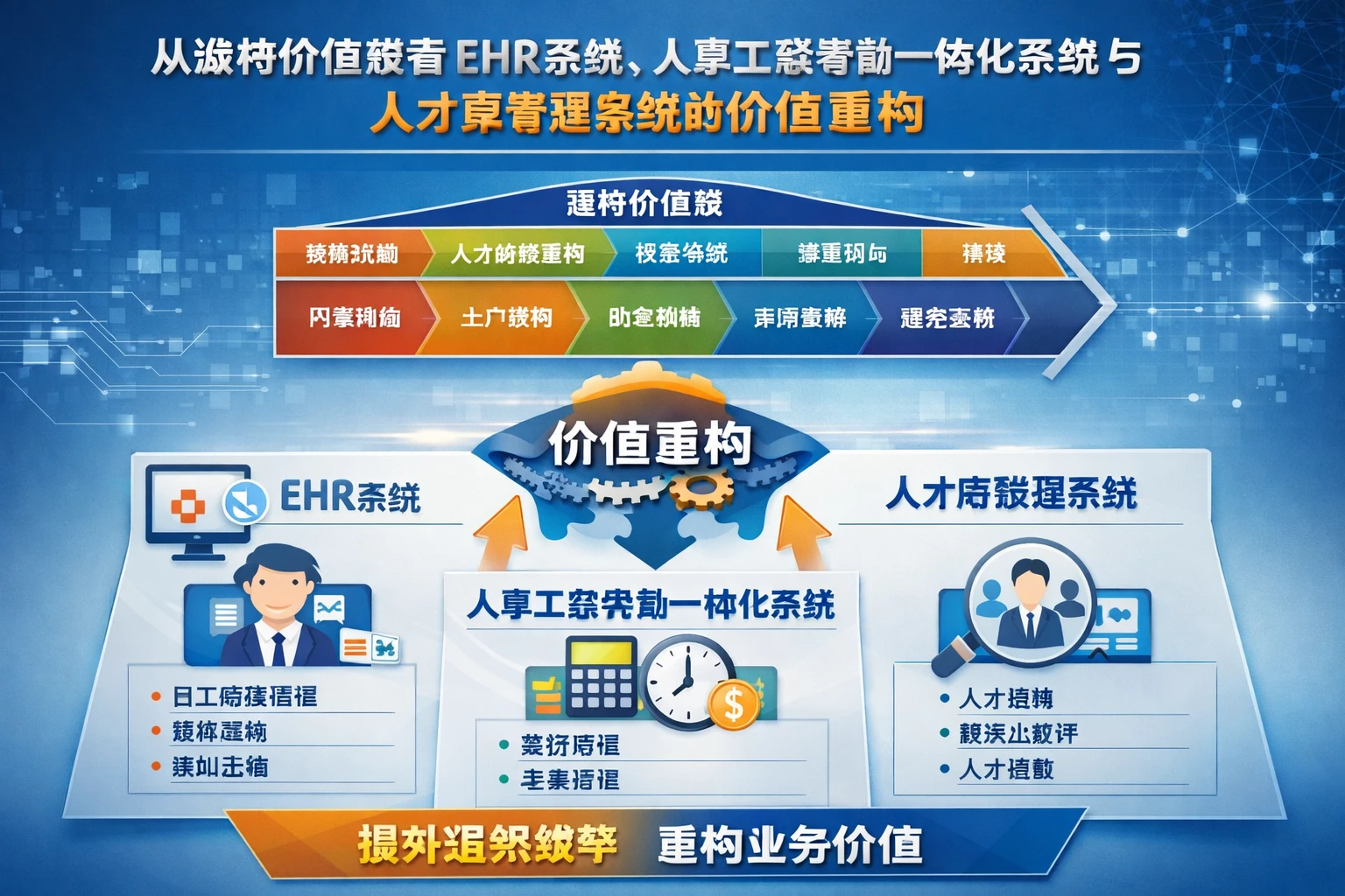 从波特价值链看ehr系统、人事工资考勤一体化系统与人才库管理系统的价值重构