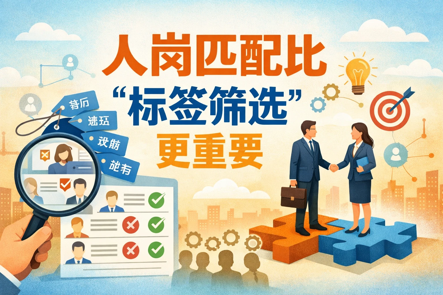 人岗匹配比“标签筛选”更重要